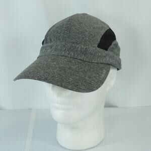 Hind Outdoor Athletic Running Quick Dry Lightweight Strapback Cap Hat Gray